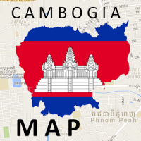 Cambodia Kratie Map