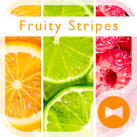 Fruity Stripes +HOME Theme