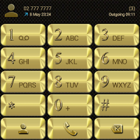 Theme for ExDialer Metal Gold