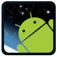 Droid in Space Live Wallpaper