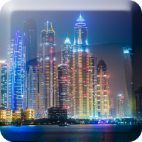 Noche Dubai Live Wallpaper
