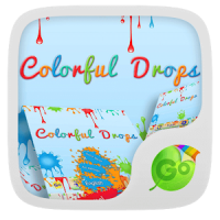 Colorful Drops Keyboard Theme