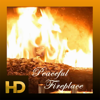 Peaceful Fireplace HD