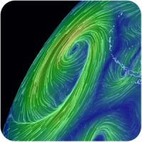 Wind Map Hurricane Tracker (3D Globe & Alerts)