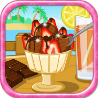 Ice cream maker cooking games