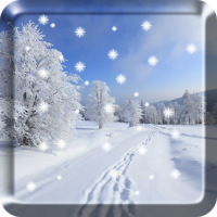 Зимний снег LWP HD (ПРО)