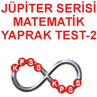 KPSS JÜPİTER MATEMATİK YAP T-2