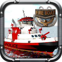 Feuer-Boot-Simulator 3D