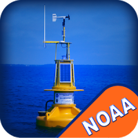 NOAA Buoys Stations & Ships with GPS Tides & Wind