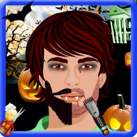 Beard salon haloween games