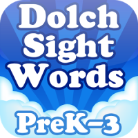 Dolch視力の単語のフラッシュカード