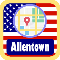 USA Allentown City Maps