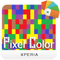 Tema Xperia™ - Color Pixel