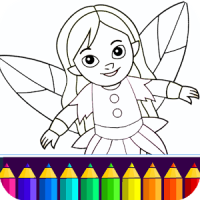 Coloring game for girls and women