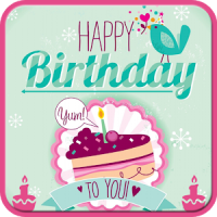 Name On Birthday Cake & Cards +birthday cake dp