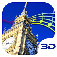 London Big Ben Clock 3D Theme