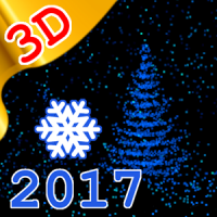 3D New Year 2018 LWP ❄️