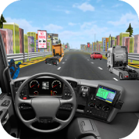 Highway Traffic Truck Racer 3D