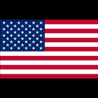 EUA Adesivo Bandeira