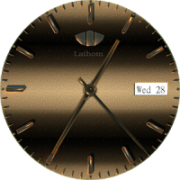 Lathom Tiger Watch Android Wear Watch Face