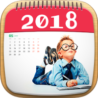Calendario marcos fotos 2018
