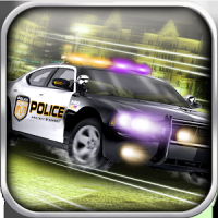 3D Police Car Driver Sim