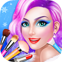 Makeup Girl Winter Beauty Spa
