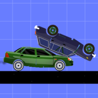 Elastic Car Crash Test Simulator