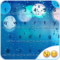Glass Water Emoji Keyboard