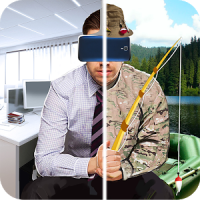Fishing 3D VR Helmet
