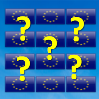 Simple EU Flags Memory Game