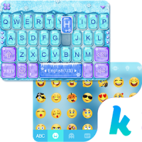 Frozen Kika Keyboard Theme