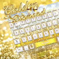 Golden Diamond Keyboard Theme