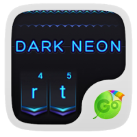 Dark Neon GO Keyboard Theme