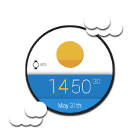 Material Sky Watch Face ☀️