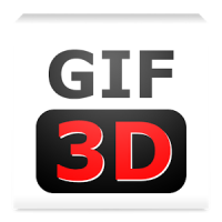 GIF 3D Livre - GIF animado