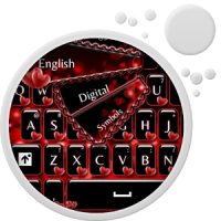 Red Hearts Keyboard