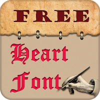 Heart Font Style Free