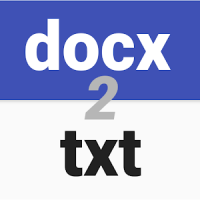 DocX To Txt Document Converter