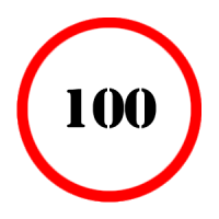 Speed limit (circle) Battery