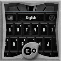 GO Keyboard Black Stone Theme