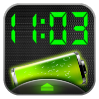 夜時計 -バッテリー監視時計- 急速･連続･トリクル充電