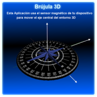 Brújula 3D (sensor magnético)