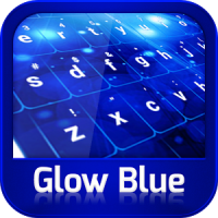 GO Keyboard Fluorescente Azul
