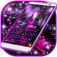 Purple Keyboard Theme