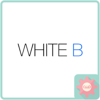 ColorfulTalk - White B 카카오톡 테마