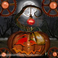 Halloween Steampunk Wallpaper