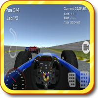 3D-Echt Formel-Rennsport