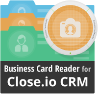 Close CRM Business Card Reader