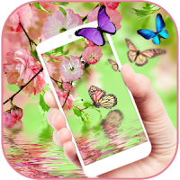 Butterfly pink aroma theme
